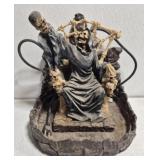 Grim Reaper Fountain Halloween decoration