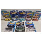 Lot of 7 Hot Wheels Never opened