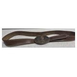 Wrangler Leather belt w Bob Marley buckle