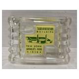 1939 New York world fair glass ash tray