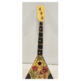MINI Hand Painted Wooden Decorative Instrument