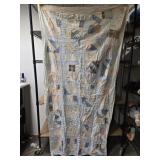 74' by 38' small handmade quilt