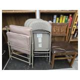 Lot of 5 chairs