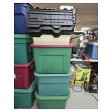 Lot of 6 totes