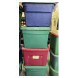 Lot of 4 totes