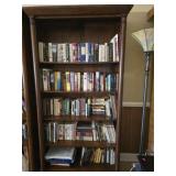 5 shelf book case contents not included