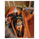 Stihl 026 pro chainsaw with gear as is