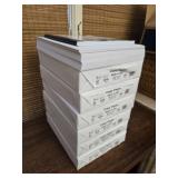 6 packs of 8.5' by 11' Copy Paper