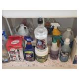 Cabinet of Misc Cleaners