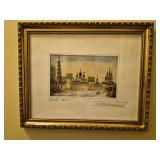 Framed print Novodevichy Convent