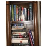 Two Shelves of Misc Household Books