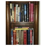 Two Shelves of Misc Household Books