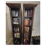 Pair of Wooden Decorative Bookshelves SHELVES ONLY