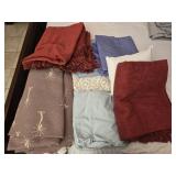 Estate lot of blankets and sheets