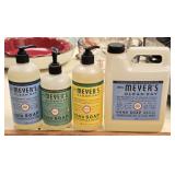 Lot of Meyers Clean Day Hand Soaps & Refill