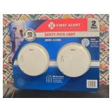 NEW First Alert Safety Path Light Smoke Alarms