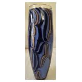 Murano style vase signed by artist