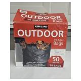 Kirkland Signature 50 Gallon Outdoor Trash Bags