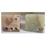 Pair of marble dice