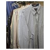 Lot of Mens dress shirts various sizes see photos