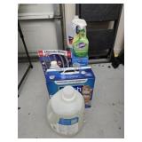 Estate lot of cleaning supplies and more