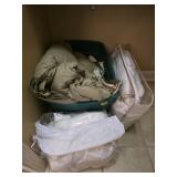 Estate lot of blankets and more