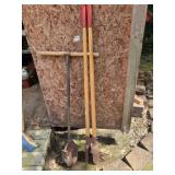 Lot of 2 post hole diggers