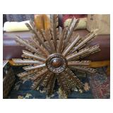 Vintage wood wall decor