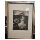 1988 'Airship IV' soviet Russia print