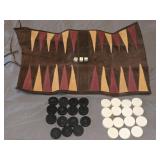Leather Game With Marble LIKE Checkers
