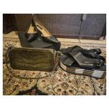 2 pair of women size 7 1/2 shoes & more