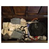 Tons of bags , blow up mattress & more