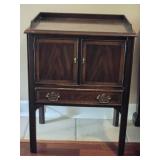 PAIR of Vintage Wooden Side Tables with Drawer