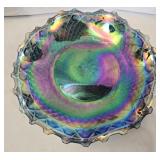 Indiana Glass Company vintage carnival glass plate