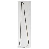 28 in Sterling Silver Herringbone Necklace 12 g
