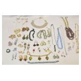 Lot of Misc Beaded Gemstones Etc Costume Jewelry