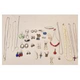 Sterling Silver 14k Yellow Gold Etc Jewelry 213 g
