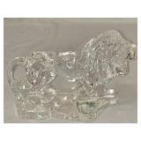 Vintage KC Italian Crystal Lion