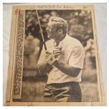 UPI Telephoto press print of Arnold Palmer