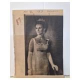 Vtg press photo Princess Sonja of Norway