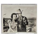 Vtg Photo Film Stars James Arness & Susan Lloyd