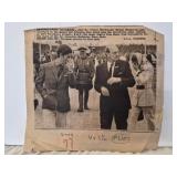 Vtg press photo Prince Charles and Princess Anne