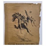 Vtg print He Just Loves Horses by R.H Palenske