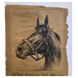 Vtg print of the famous racehorse Whirlaway