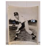 Vtg photo Hall of Fame pitcher Sandy Koufax