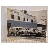 Vtg photo 1940s Chevrolet panel delivery trucks