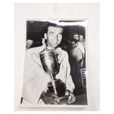 1954 Photo of Pro Golfer Ed Furgol with Trophy