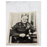 Vtg Photo of Marshall Bernard Law Montgomery
