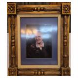 Vintage wooden picture frame