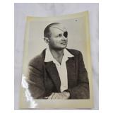 Vintage Press Photo of Moshe Dayan